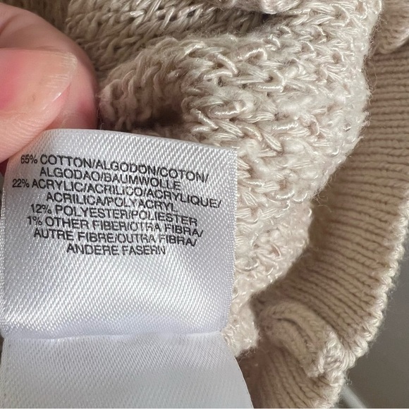 Jones New York Collection Tweed Jacket Beige Cream XS - Picture 10 of 10